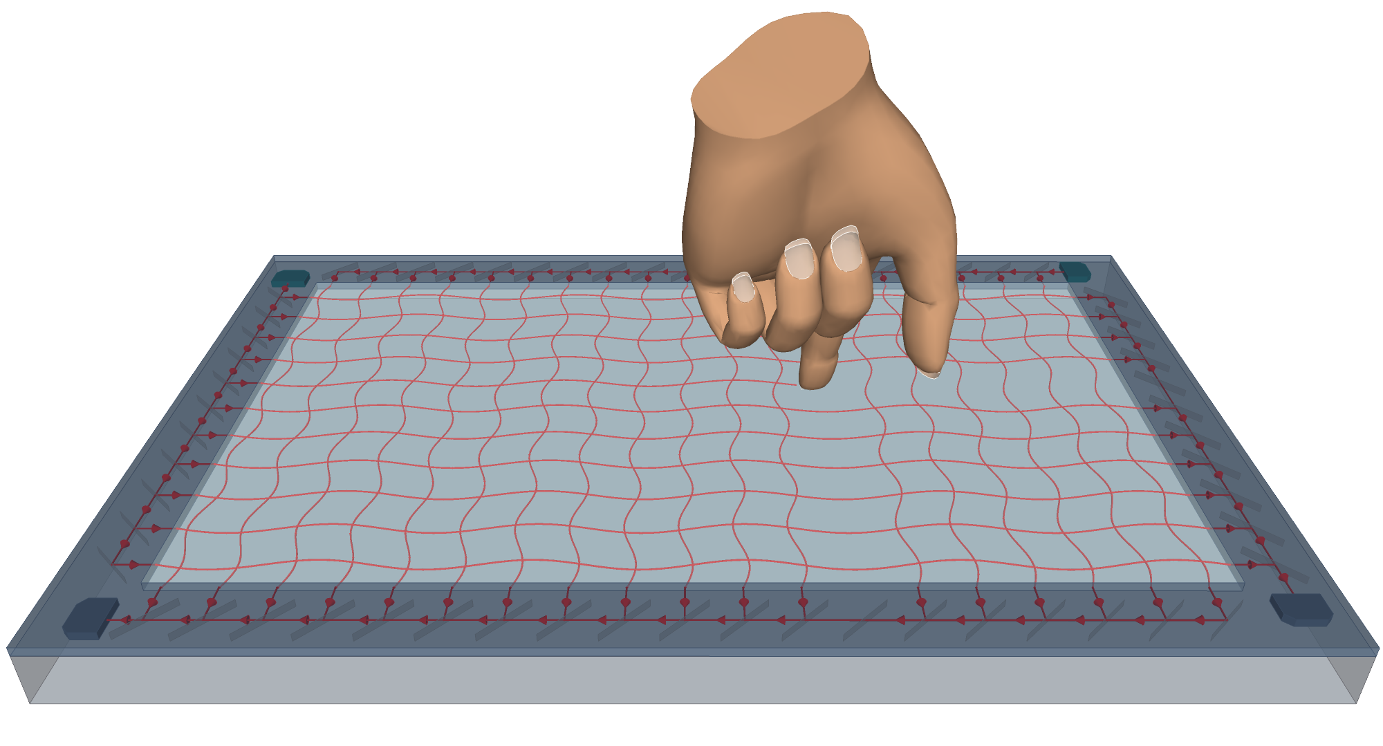 Acoustic Wave Touch Panel